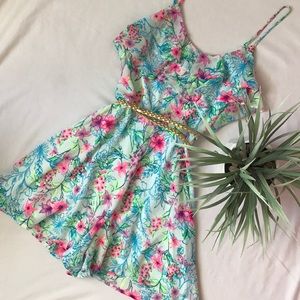 Candies floral romper size 3